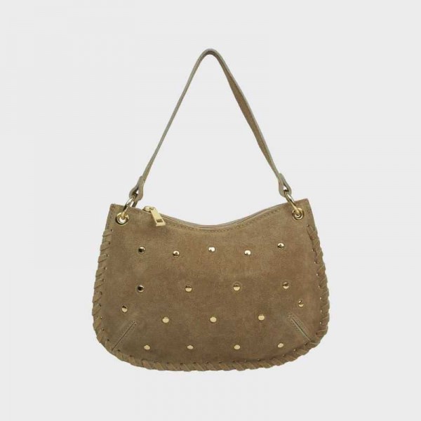 Anais - Sac bandoulière clouté et... Anais - Sac bandoulière clouté et...