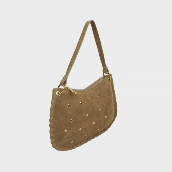 Anais - Sac bandoulière clouté et... Anais - Sac bandoulière clouté et...