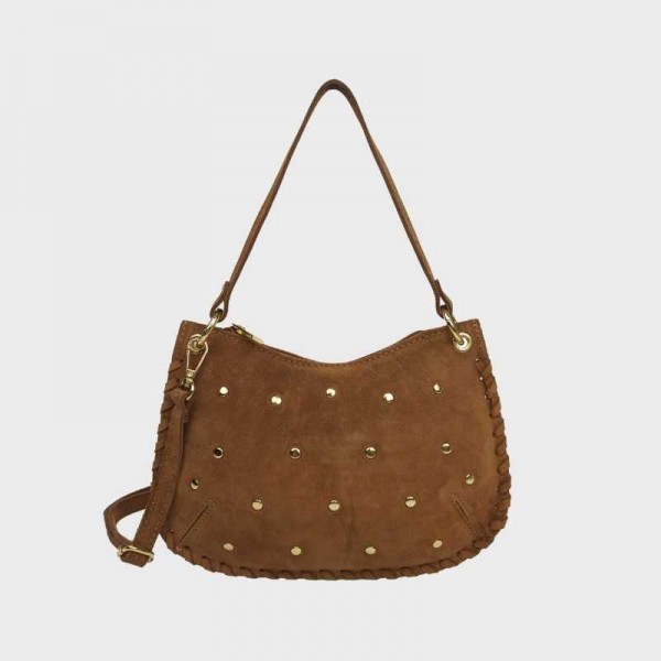 Anais - Sac bandoulière clouté et... Anais - Sac bandoulière clouté et...