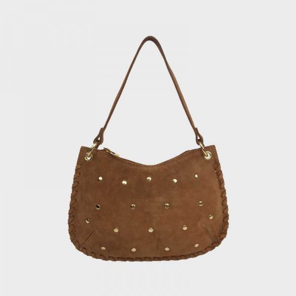 Anais - Sac bandoulière clouté et... Anais - Sac bandoulière clouté et...