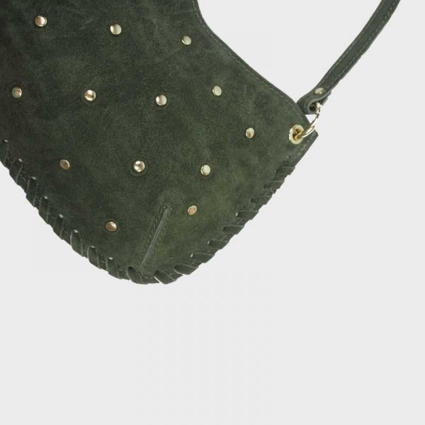 Anais - Sac bandoulière clouté et... Anais - Sac bandoulière clouté et...