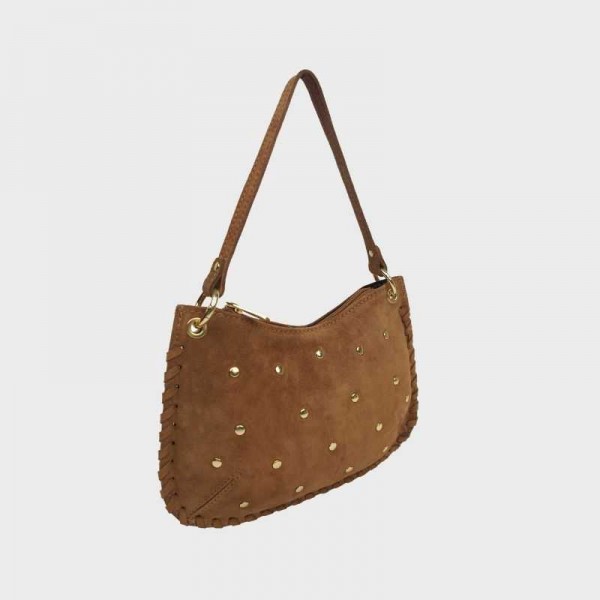 Anais - Sac bandoulière clouté et... Anais - Sac bandoulière clouté et...