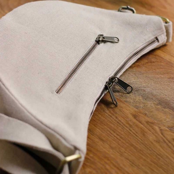 Hindbag - Sac bandoulière en jute Andrea