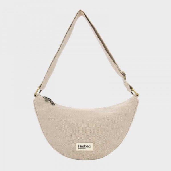 Hindbag - Sac bandoulière en jute Andrea