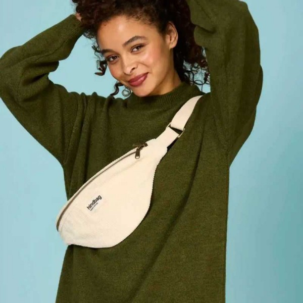 Hindbag - Banane en toile Olivia velours Hindbag - Banane en toile Olivia velours