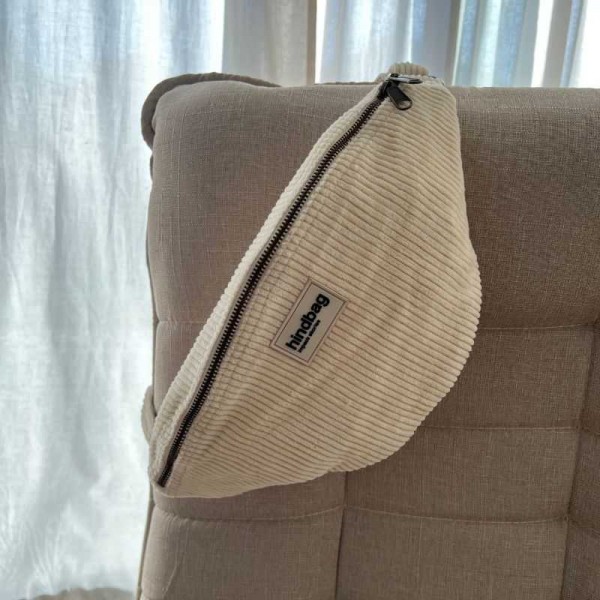 Hindbag - Banane en toile Olivia velours Hindbag - Banane en toile Olivia velours
