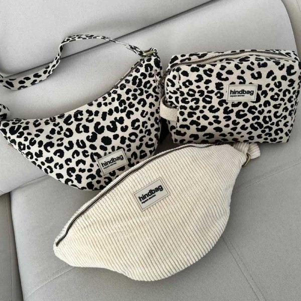 Hindbag - Banane en toile Olivia velours Hindbag - Banane en toile Olivia velours