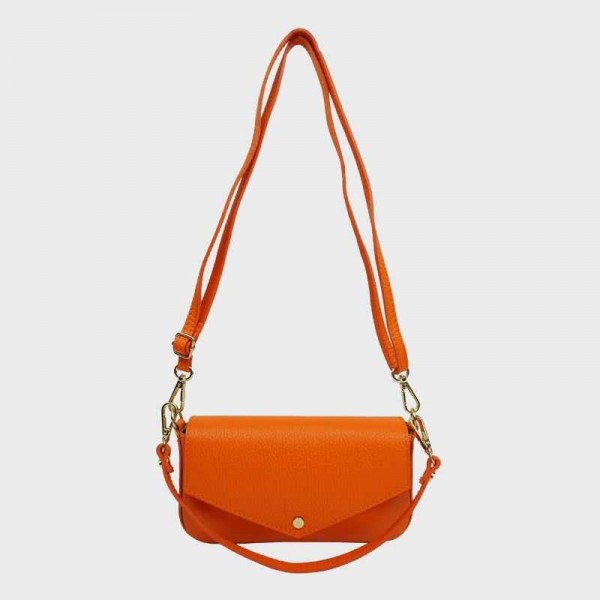 Anais - Petit sac bandoulière en cuir...