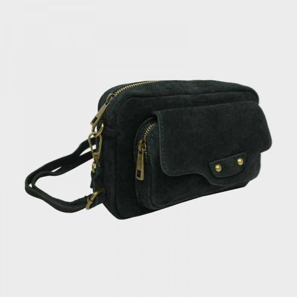 Anais - Sac bandoulière en cuir...