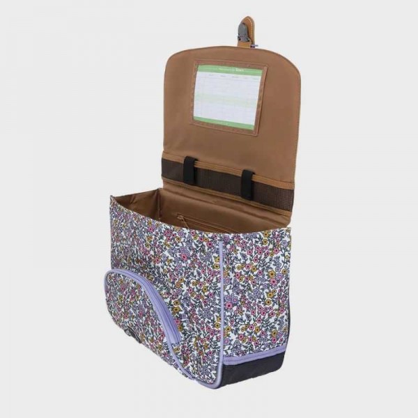 Tann's - Petit cartable fleurs May 35cm Tann's - Petit cartable fleurs May 35cm