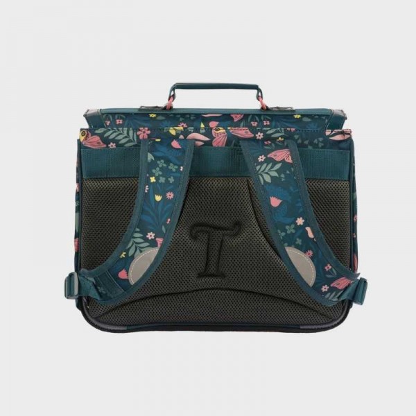 Tann's - Petit cartable fleurs Romane... Tann's - Petit cartable fleurs Romane...