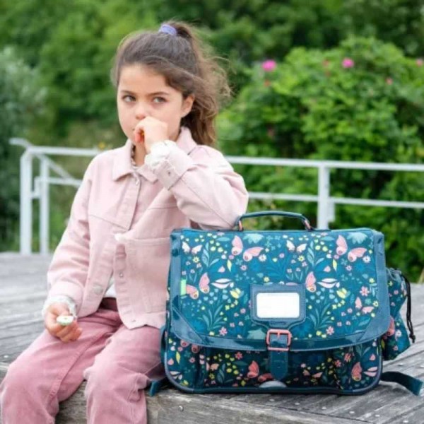 Tann's - Cartable moyen vert Romane... Tann's - Cartable moyen vert Romane...