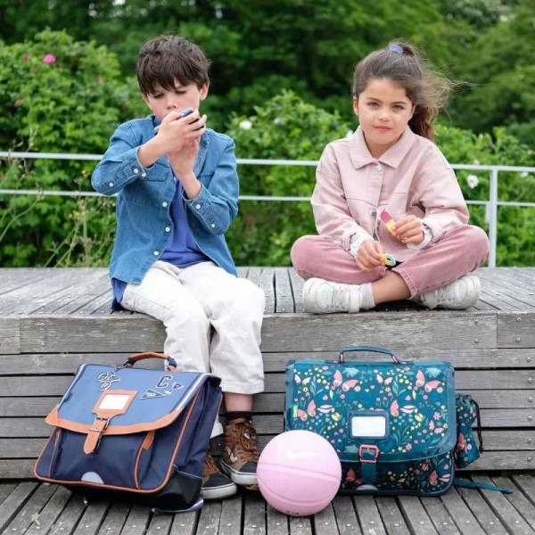 Tann's - Cartable moyen vert Romane... Tann's - Cartable moyen vert Romane...