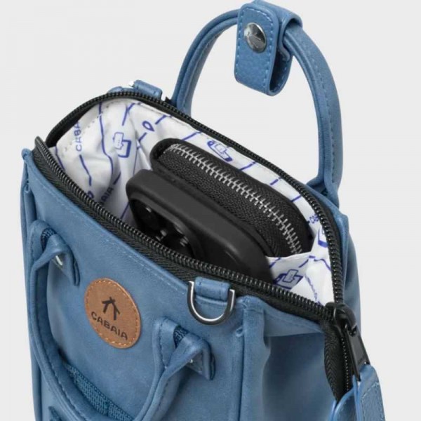 Cabaïa - Mini sac bandoulière avec... Cabaïa - Mini sac bandoulière avec...