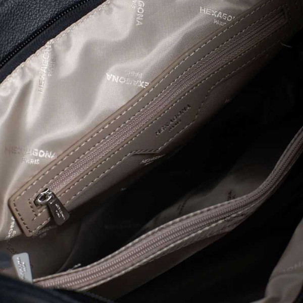 Hexagona - Sac besace en cuir Confort Hexagona - Sac besace en cuir Confort