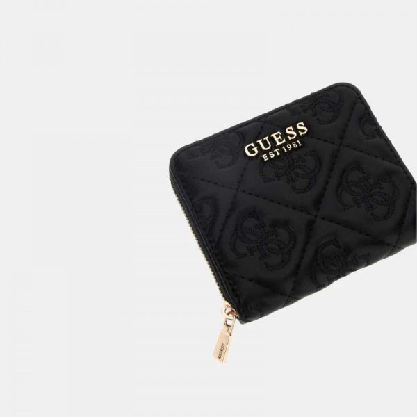 Guess - Porte monnaie zippé matelassé...