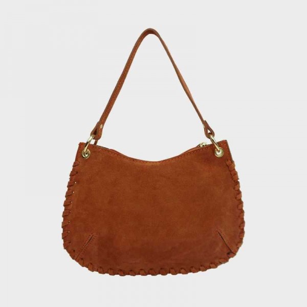 Anais - Sac bandoulière clouté et...