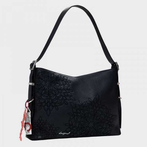 Desigual - Sac porté épaule noir...