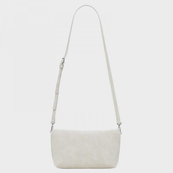 Desigual - Sac porté épaule gris...