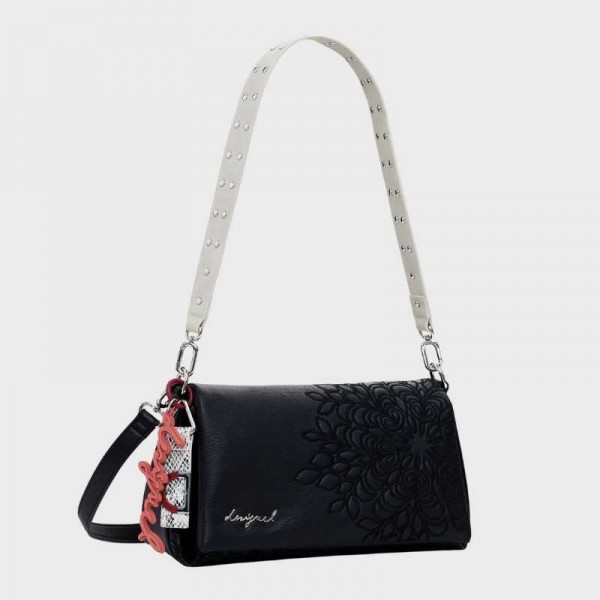 Desigual - Sac porté épaule noir...