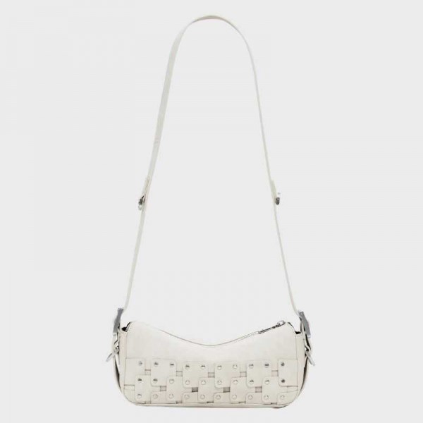 Desigual - Sac porté épaule clouté...