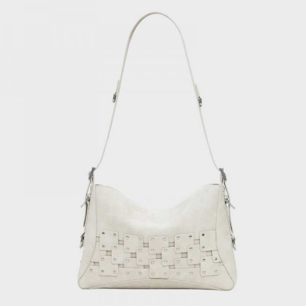 Desigual - Sac porté épaule clouté...