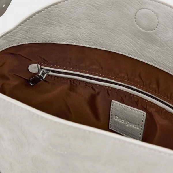 Desigual - Sac porté épaule clouté...