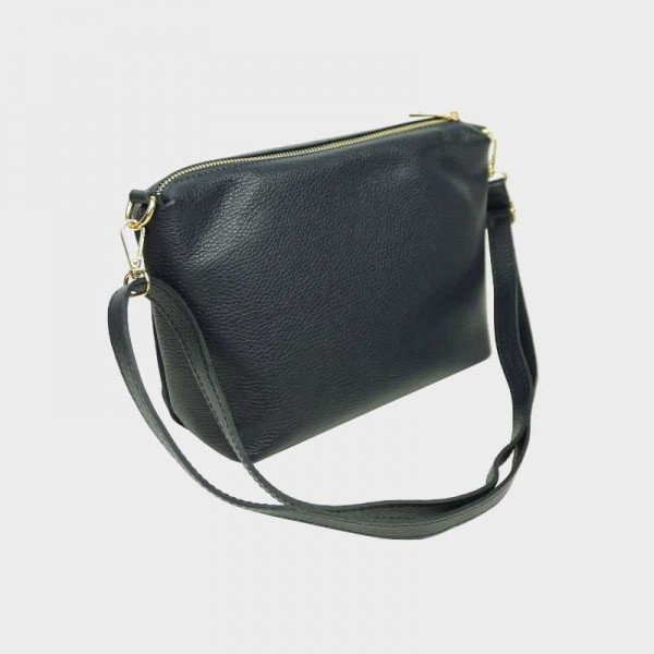 Anais - Sac bandoulière en cuir...