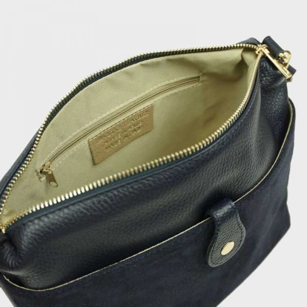 Anais - Sac bandoulière en cuir...