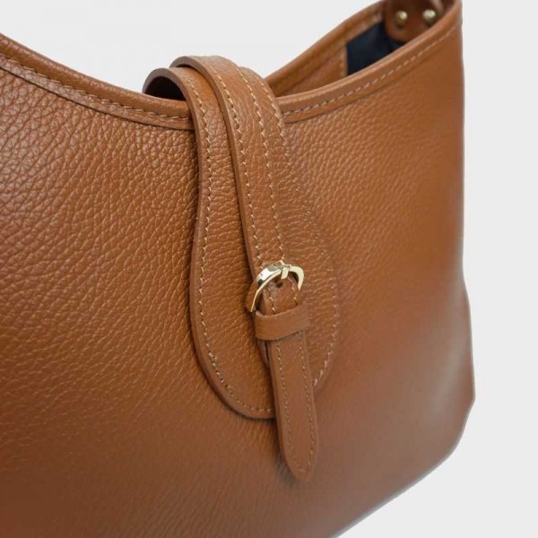 Anais - Sac porté épaule en cuir...