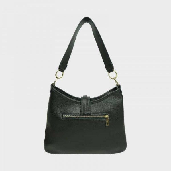 Anais - Sac porté épaule en cuir...