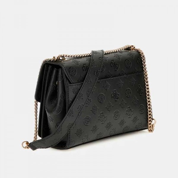 Guess - Sac bandoulière logoté avec...