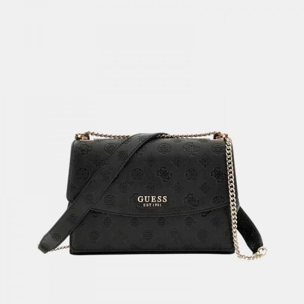 Guess - Sac bandoulière logoté avec...