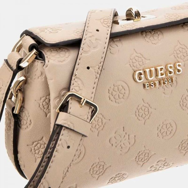 Guess - Sac bandoulière logoté Phoebe