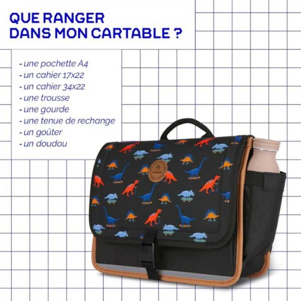 Cabaïa - Cartable discover small 4/7... Cabaïa - Cartable discover small 4/7...