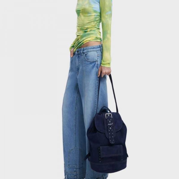 Desigual - Sac à dos en denim 25wakd06 Desigual - Sac à dos en denim 25wakd06