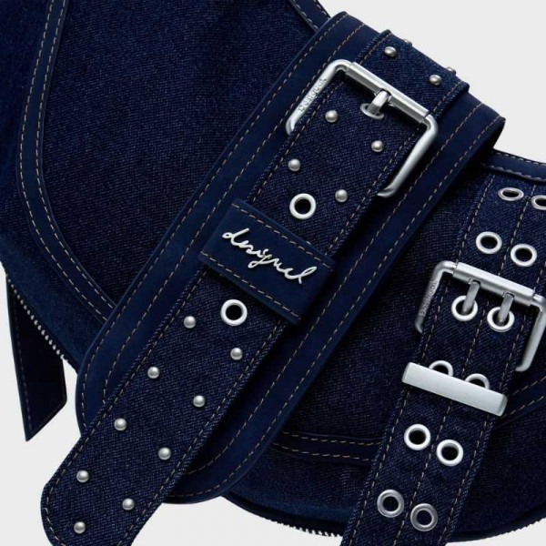 Desigual - Sac bandoulière en denim... Desigual - Sac bandoulière en denim...