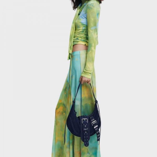 Desigual - Sac bandoulière en denim... Desigual - Sac bandoulière en denim...