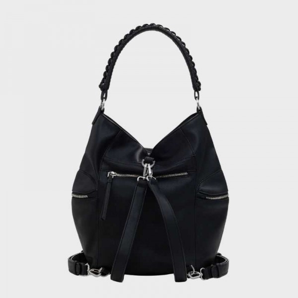 Desigual - Sac à dos noir 2en1 25wakp07