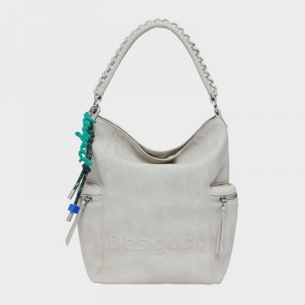 Desigual - Sac à dos gris 2en1 25wakp30 Desigual - Sac à dos gris 2en1 25wakp30