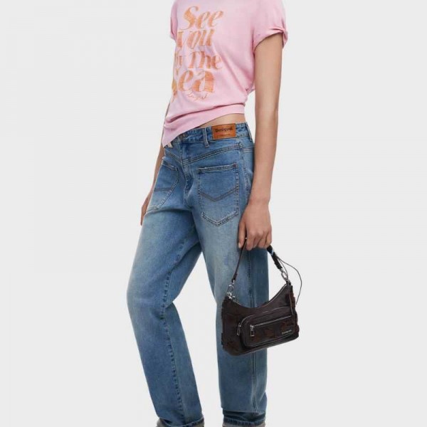 Desigual - Sac bandoulière marron... Desigual - Sac bandoulière marron...