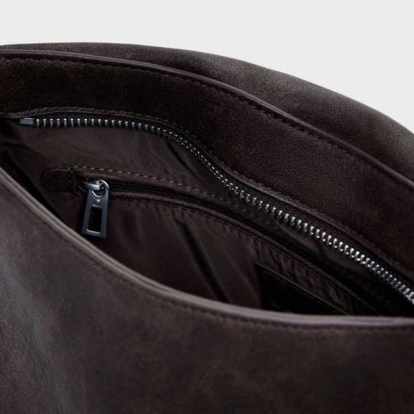 Desigual - Sac bandoulière marron à... Desigual - Sac bandoulière marron à...