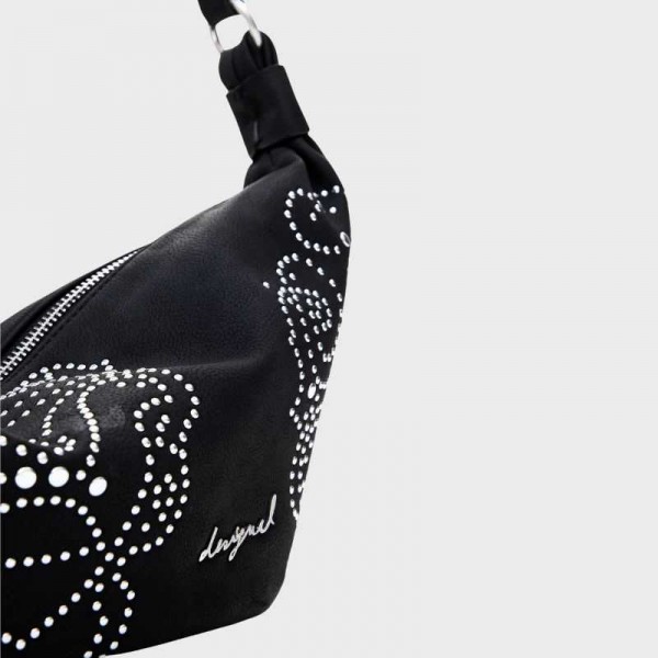 Desigual - Sac bandoulière ovale noir... Desigual - Sac bandoulière ovale noir...