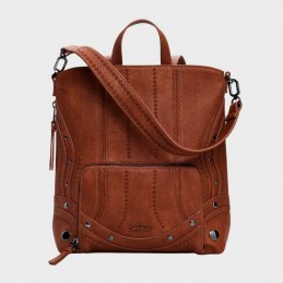 Desigual - Sac à dos marron...