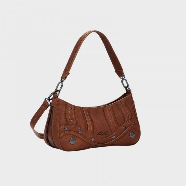 Desigual - Sac bandoulière marron... Desigual - Sac bandoulière marron...