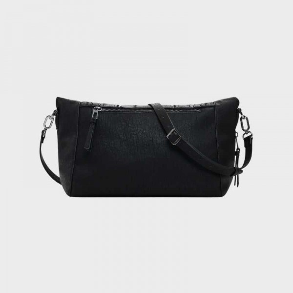 Desigual - Sac à main noir clouté... Desigual - Sac à main noir clouté...
