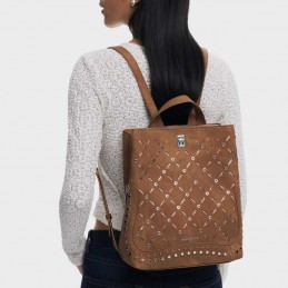 Desigual - Sac à dos marron...