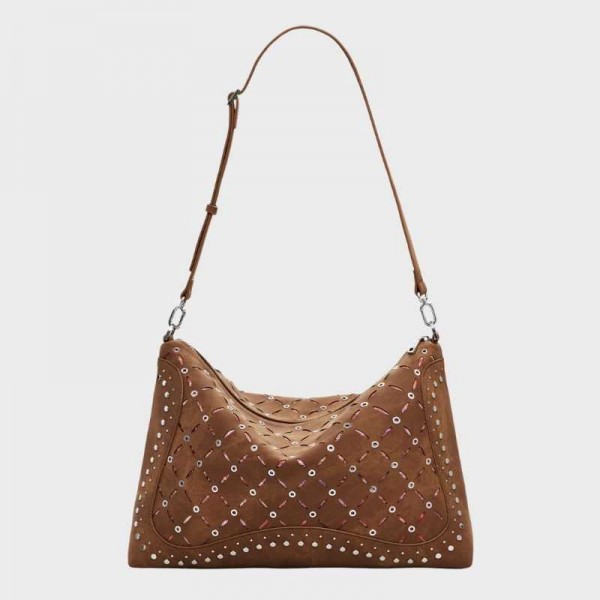 Desigual - Sac porté épaule marron... Desigual - Sac porté épaule marron...