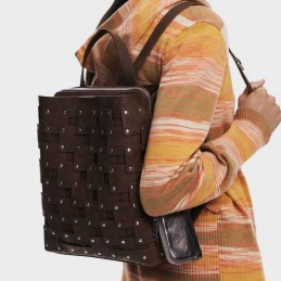 Desigual - Sac à dos marron...