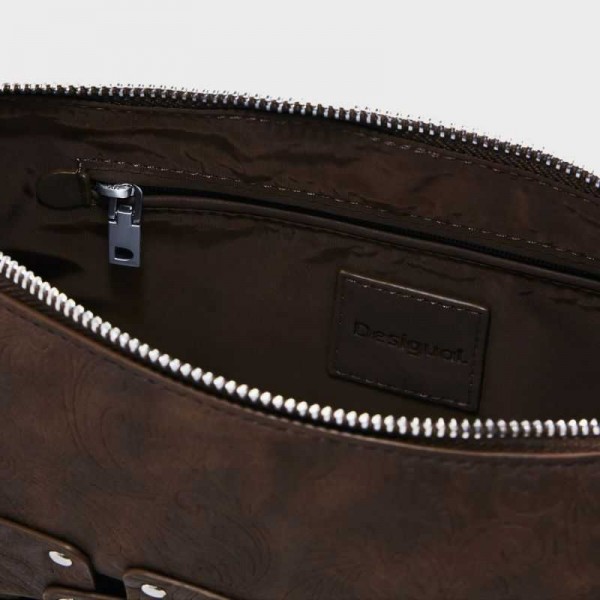 Desigual - Sac bandoulière marron... Desigual - Sac bandoulière marron...